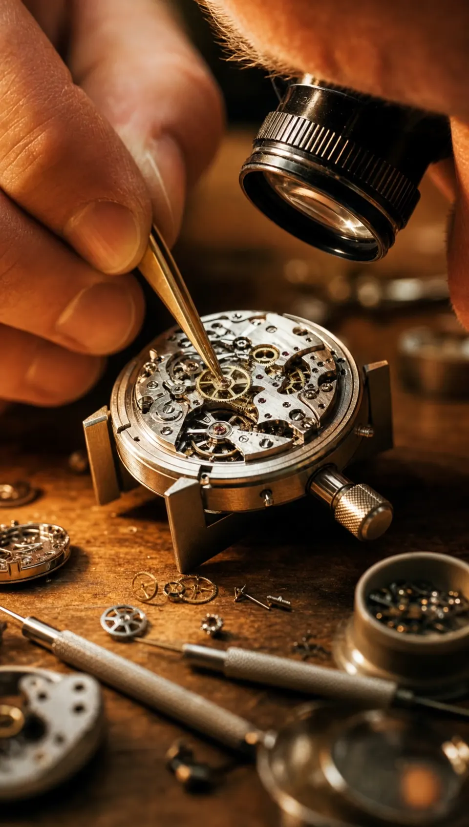 Watchmaker and Mechanical Details