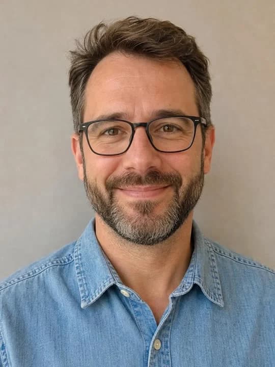 Man in the input portrait